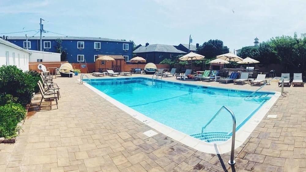 Daunts Albatross Motel Монток Экстерьер фото